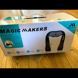 Back Neck Shoulder Massager w/Heat - Deep Tissue Kneading Electric Back Massage